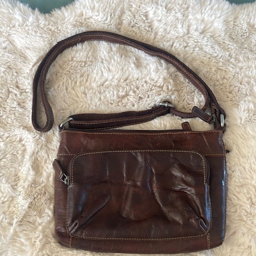 Jack Georges VOYAGER MINI CITY CROSSBODY #7810